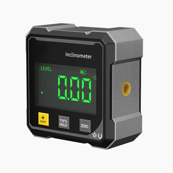 4-Side Magnetic Digital Angle Gauge with Laser - Image 2
