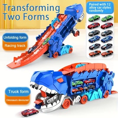 Transport Dinosaur Truck with Foldable Sliding - Image 8