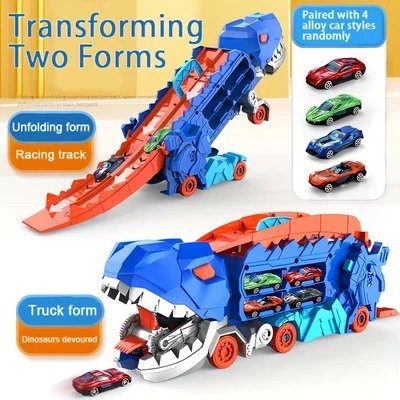 Transport Dinosaur Truck with Foldable Sliding - Image 10