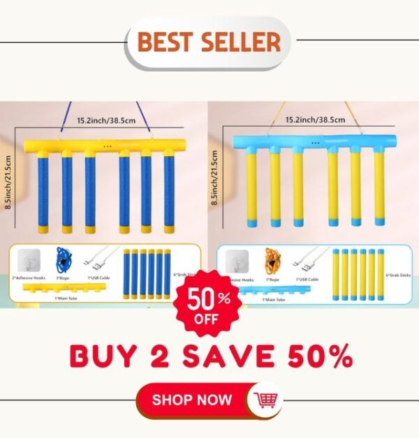🎁 Special Sale 49% OFF 🎁 Catching Sticks Game Reaction Training Toy - Image 10