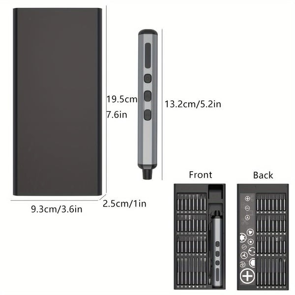 68 In 1 Mini Precision Electric Screwdriver Set - Image 10