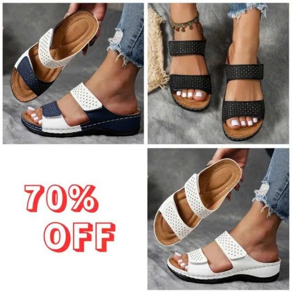 Last Chance Deal  70% OFF | Lightweight wedge sandals with soft cushioning and arch support for women! - Image 26